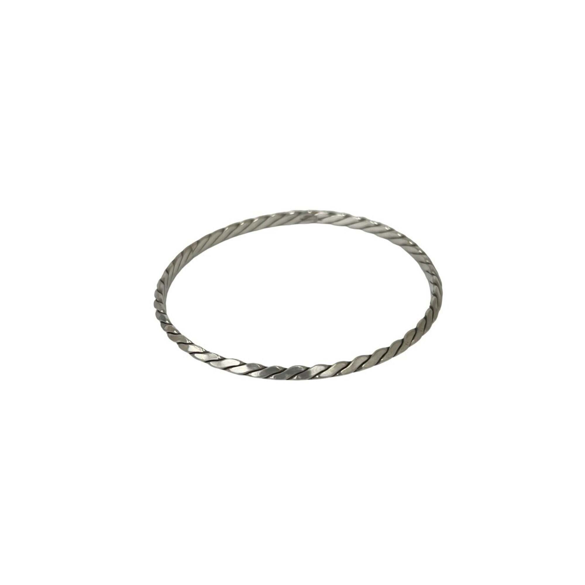 Tiffany&Co. Tiffany Vintage Twist Bangle, Sterling Silver 925 Bracelet, Acces...